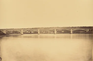 Embranchement de Givors a Chasse, Viaduc sur le Rhone
