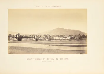Saint-Thibaud et Coteau de Sancerre, Vue Prise du Chemin der Fer