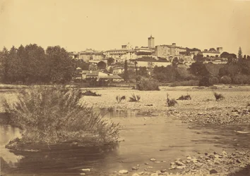 Village de Chazay, Vue Prise du Chemin de Fer