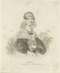 Portrait de Sophie, princesse des Pays-Bas