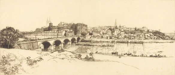 Angers - Vue panoramique, 1912