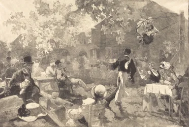 Au coq des bruyères, 1888