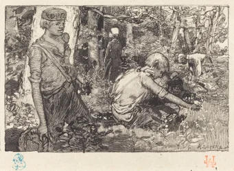 La cueillette du muguet