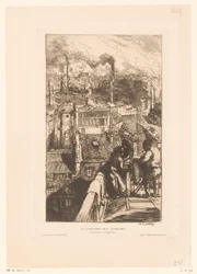 Vue sur les toits dans le quartier des Gobelins à Paris (Le quartier des Gobelins)