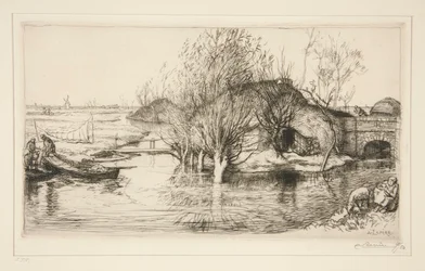 La masure inondée (Vendée)