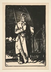 Le G. V. C. (Gardes des voies de communications), de La Guerre de 1914, première série, no. 9