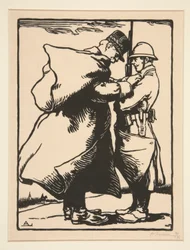 Le Général Joffre décore