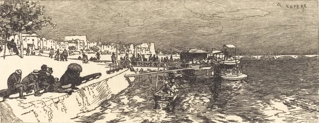 Embarcadère à Bercy