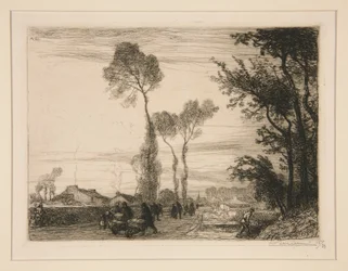 Retour du marché (Saint-Jean-de-Monts)