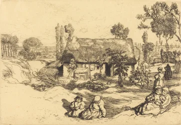 Refuge pour les pauvres, Vendée, 1909