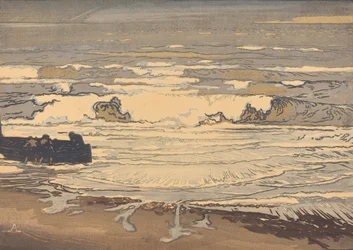 Les vagues déferlantes, marée de septembre 1901