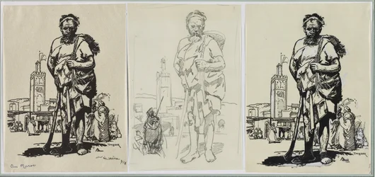 Au Maroc, 1914