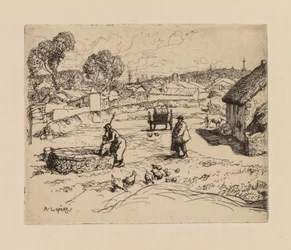 Auguste Lepère : La Masure Vendée