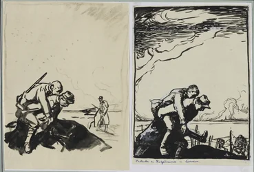 Bataille de Rozelieures en Lorraine, 1914