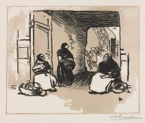 Vendeurs de pain, 1889