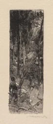 Forêt de Fontainebleau: Abattage des Pins