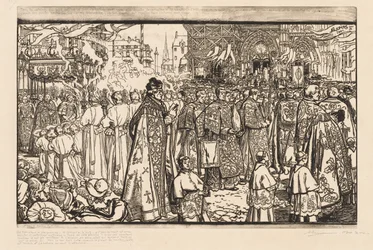 La Procession de la Fête-Dieu à Nantes, 1901