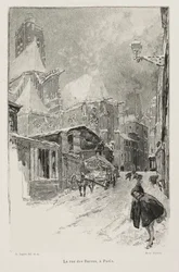 La Rue des Barres, Paris
