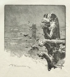 Le Stryge de Notre-Dame, 1890