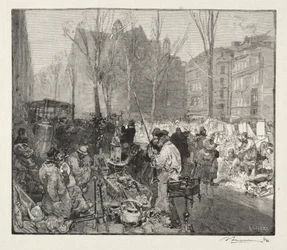 Marché à la ferraille