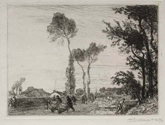 Retour du marché de St. Jean-de-Mont