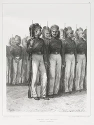 Infanterie turque, chasseurs, 1837