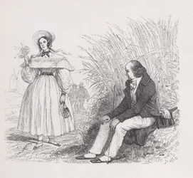 La Fille du Peuple des Œuvres Complètes de Béranger, 1836