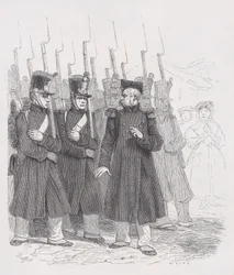 Le vieux caporal des Œuvres complètes de Béranger, 1836