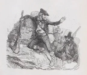 Les contrebandiers, des Œuvres complètes de Béranger, 1836