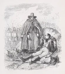 La Vivandière des Œuvres Complètes de Béranger, 1836