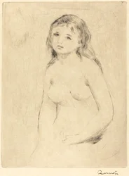 Étude pour une baigneuse