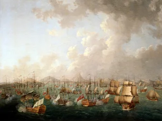 Bataille de Porto Praya, 16 avril 1781