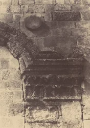 Jérusalem. Enceinte du Temple. Détails de la Porte dorée