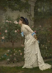Femme et roses, 1879
