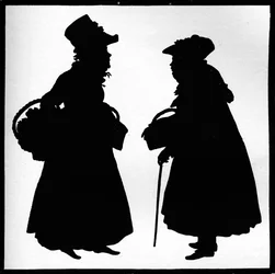 Personnages de Bath, vers 1832