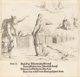 Le sacrifice de Balak et la prophétie de Balaam