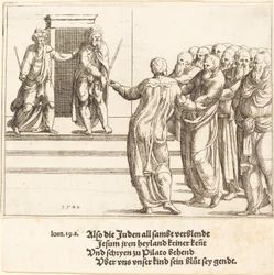 Ecce Homo, et les Juifs renient le Christ, 1548