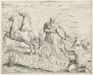 Élie monte au ciel, 1547