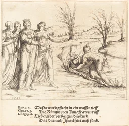 La découverte de Moïse