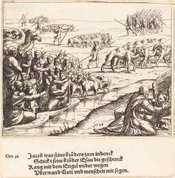Jacob luttant avec l