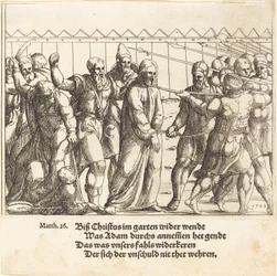 Jésus conduit à Caïphe