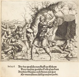 Samson Massacre les Philistins