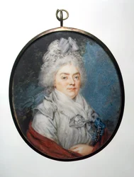 Portrait de la Princesse Darya Petrovna Saltykova (1739-1802), née Chernysheva