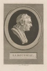 Portrait de J. J. Rousseau