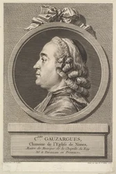 Portrait de Charles Gauzargues, 1767