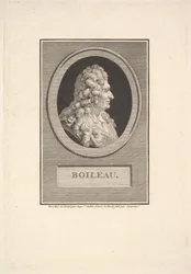 Portrait de Despréaux Nicolas Boileau