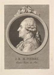 Portrait de Jean-Baptiste-Marie Pierre, 1775