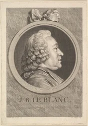 Portrait de Jean-Baptiste Le Blanc, 1750