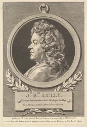 Portrait de Jean-Baptiste Lully, 1770