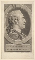 Portrait de Jean-François Marmontel, 1765